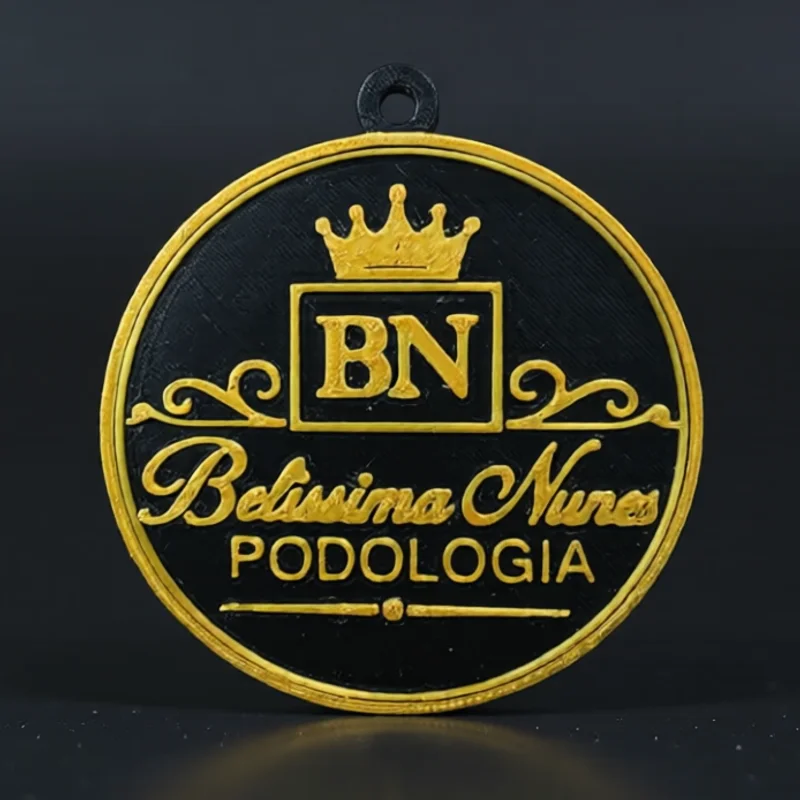 Chaveiro NFC redondo da Belíssima Nunes Podologia